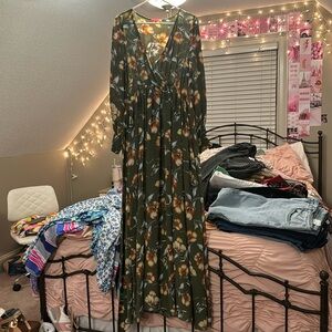 MAXI floral dress
